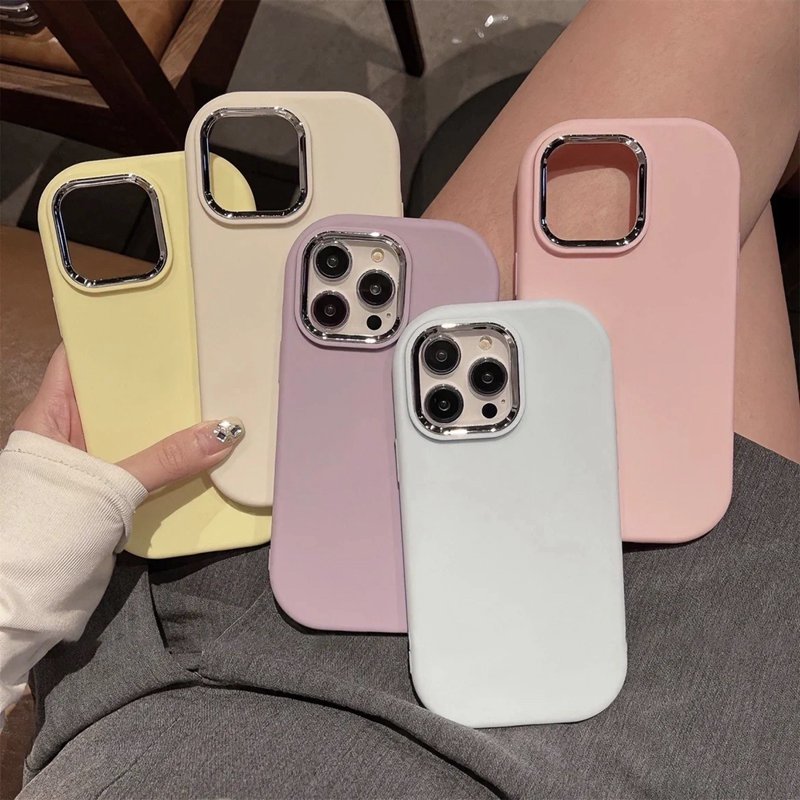 Xiaomi Redmi Note 13 - Plating Camera Candy Soft Silicon Phone