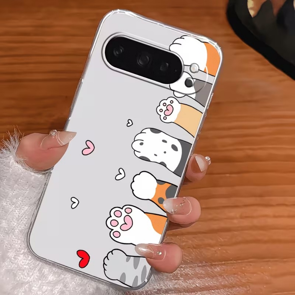 Cartoon Cat Paw Print Crystal  - Google Pixel 8A recension och pris