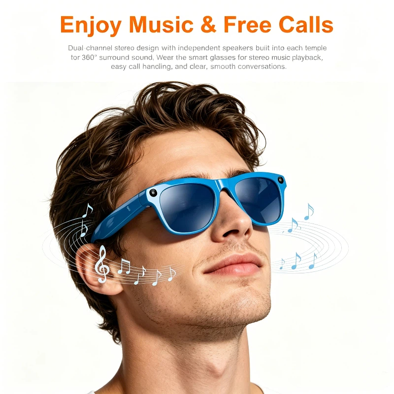 Lenovo 32G Memory 800W 4K Came - Smart Glasses Lens recension och pris