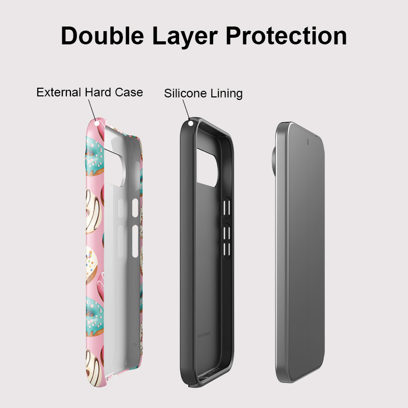 Fcicicase 2 in 1 Dual Layer Ph - Google Pixel 8A recension och pris