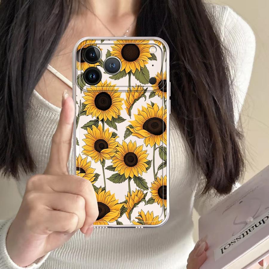 Cute Sunflower Pattern Case fo - Apple Iphone 15 Pro Max recension och pris