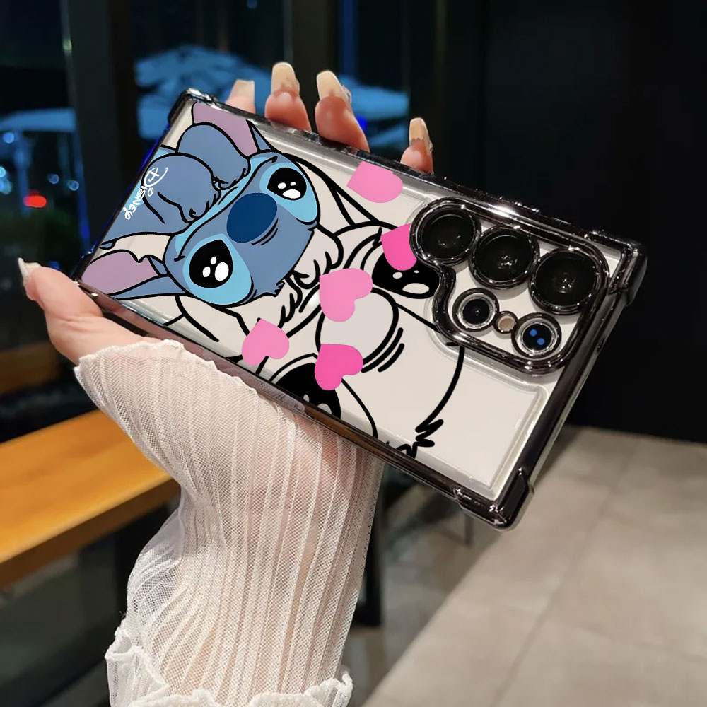 Stitch Line Background Silicon - Samsung Galaxy S25 recension och pris