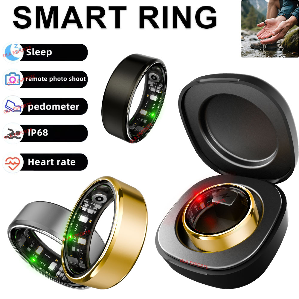 R09 Smart Ring Men Women with  - Temperature Ring Skin recension och pris