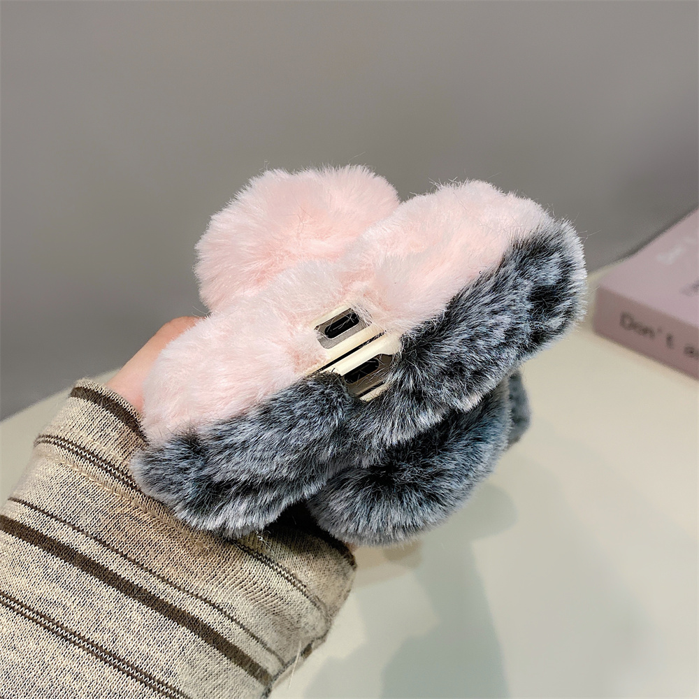 Cute Rabbit Ears Fluffy Stand  - Samsung Galaxy S25 recension och pris